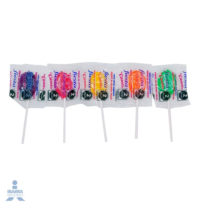 Paleta Canels Fiesta 100 pzas.