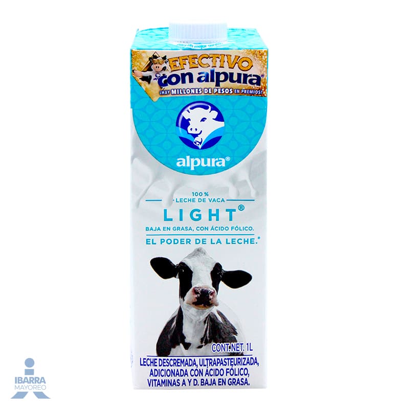 Leche Alpura Light 1 L
