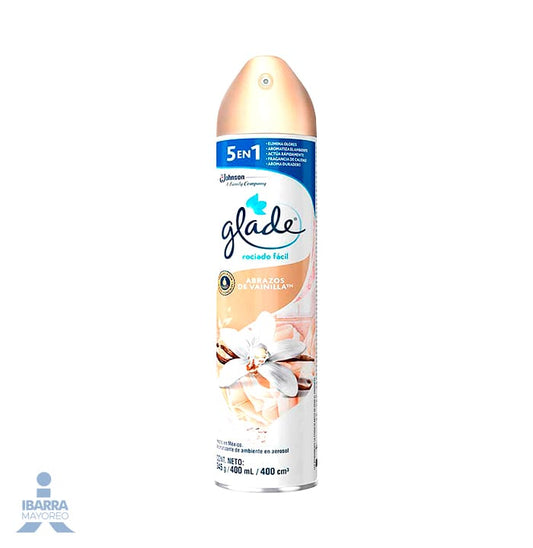 Aromatizante Glade Abrazos de Vainilla 400 ml