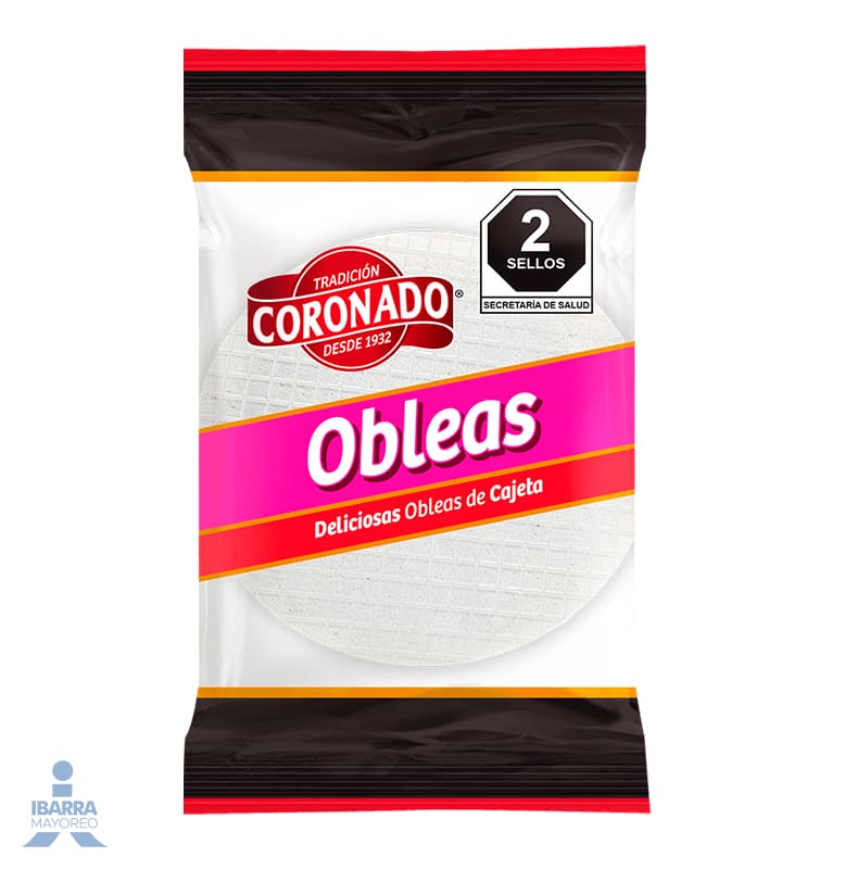 Obleas Coronado Tira 10 pzas.
