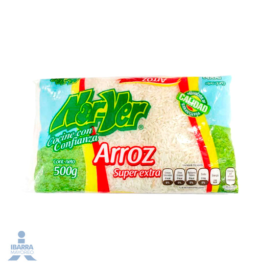 Arroz Nor-Ver Súper Extra 500 g