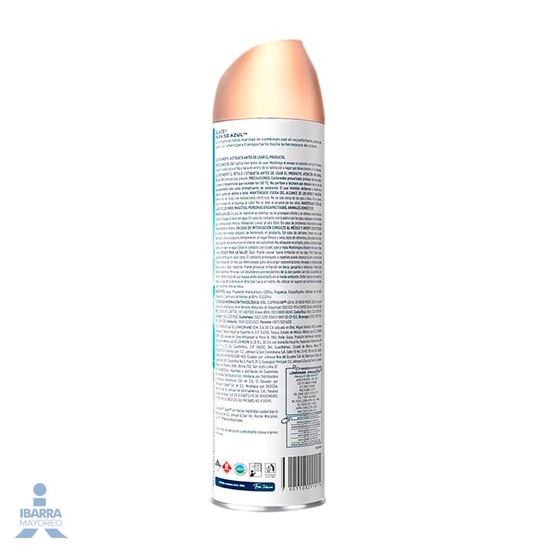 Aromatizante Glade Paraíso Azul Aerosol 400 ml