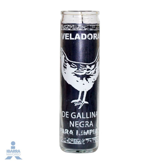 Veladora Mística Gallina Negra 105C