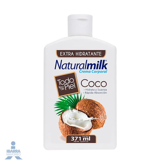 Crema Naturalmilk Coco 371 ml