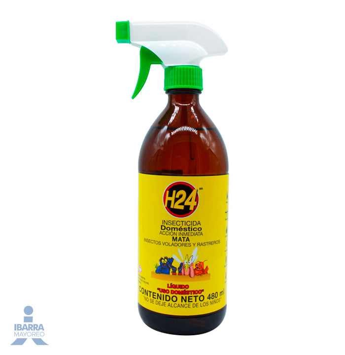 Insecticida H24 Doméstico Gatillo 480 ml