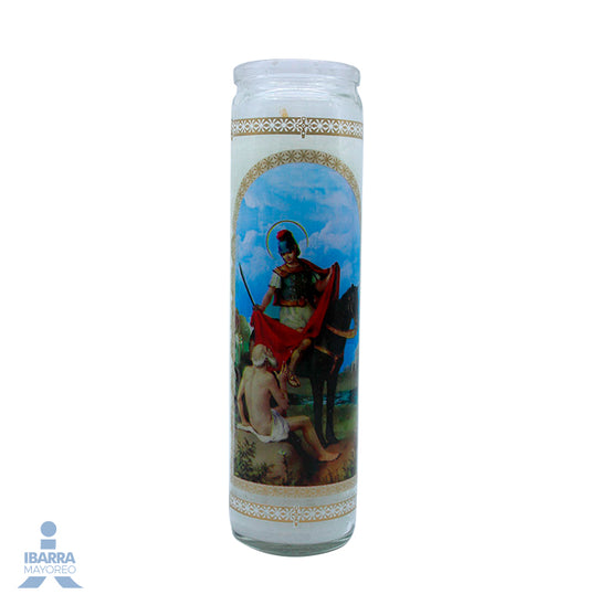 Veladora Luz Eterna Fama San Martín Caballero