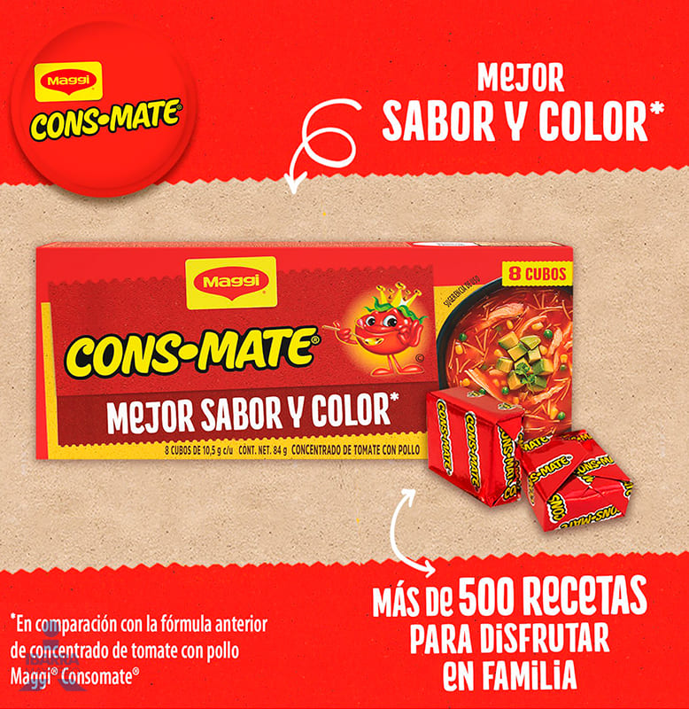 Maggi Consomate 8 cubos 88 g