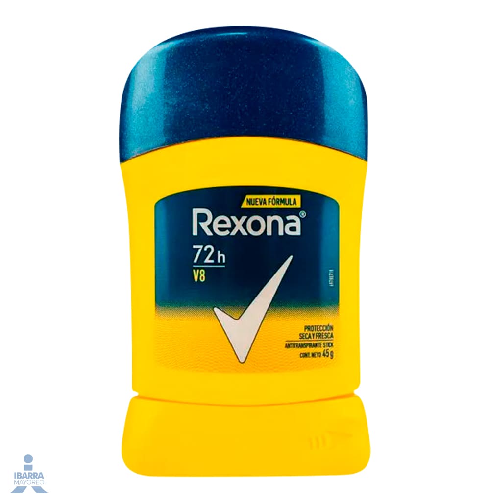 Desodorante Rexona V8 Hombre stick 45 g