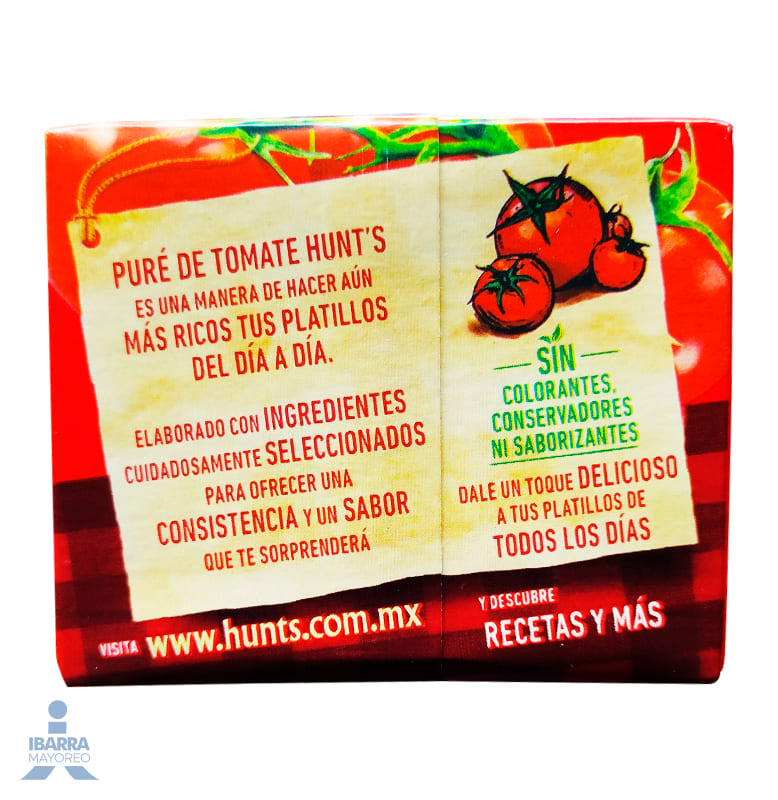 Puré de Tomate Condimentado Hunts 210 g