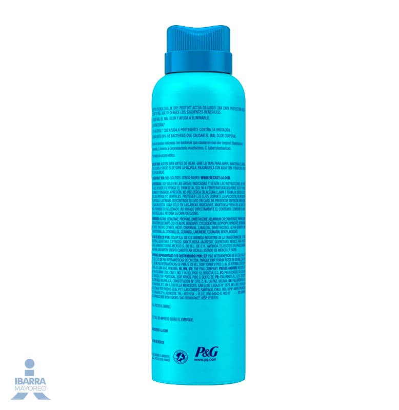 Desodorante Secret Powder Protec Aerosol 93 g