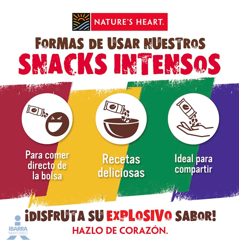 Botana Natures Heart Salsa Negra 50 g