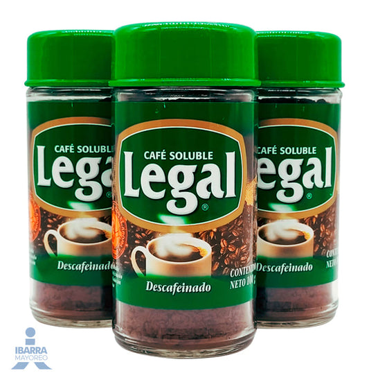 Café Legal Descafeinado 100 g