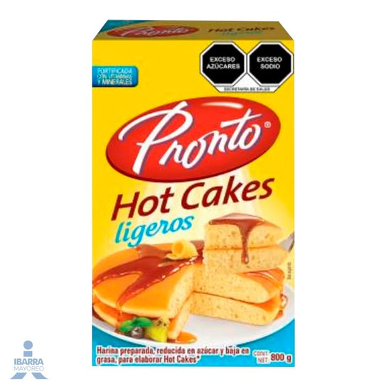 Harina para Hot Cakes Pronto Ligeros 800 g