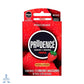 Preservativo Prudence Fresa 3 pzas.