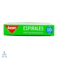Insecticida Baygon Espiral 10 pzas.