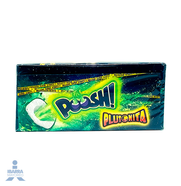 Goma de Mascar Arcor Poosh Plutonita 40 pzas.
