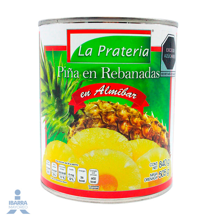 Piña La Prateria Rebanada 840 g
