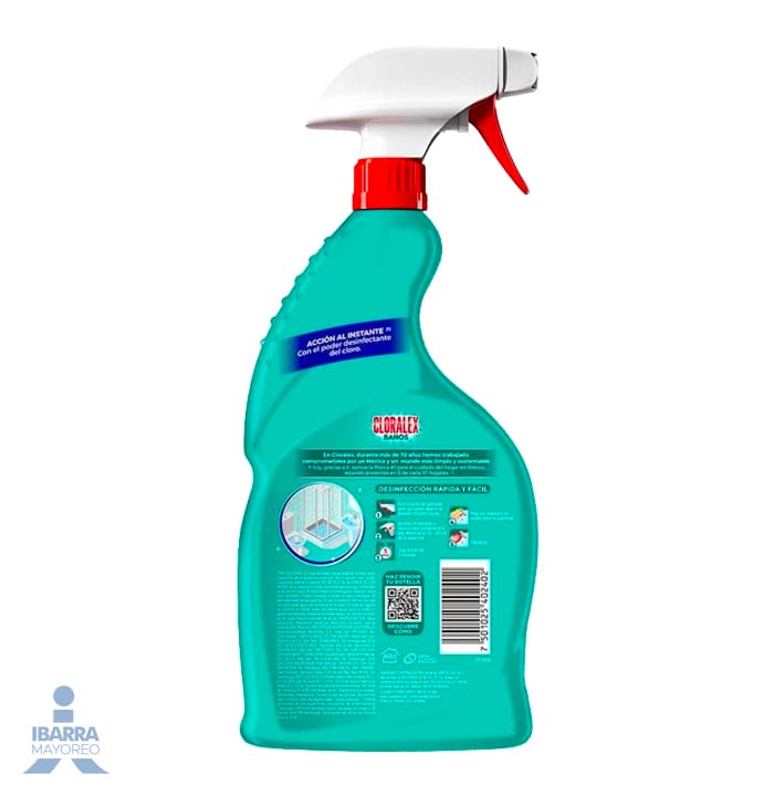 Blanqueador Cloralex Baños con Gatillo 650 ml