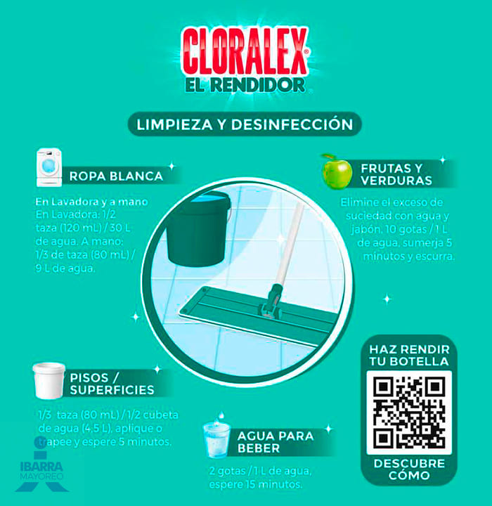 Cloralex El Rendidor 10 L