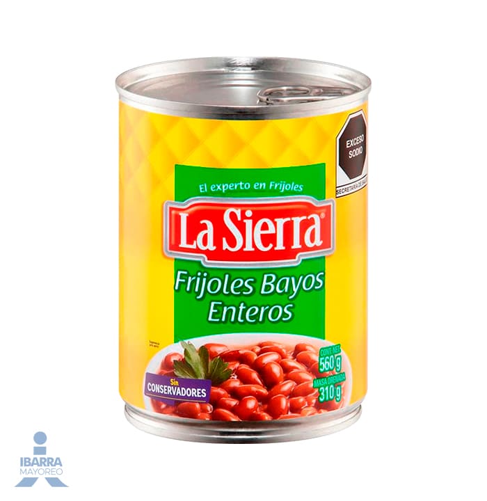 Frijol Bayo Entero La Sierra 560 g