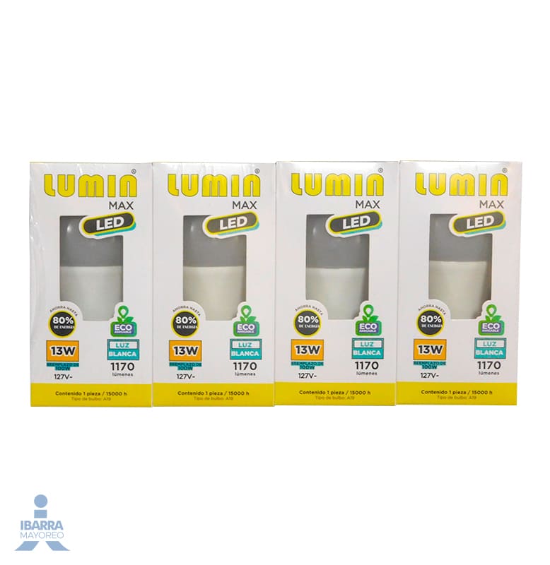 Lámpara Lumin Max Led Luz Blanca 13W