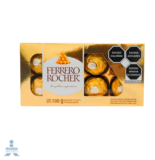 Chocolate Ferrero Rocher 8 pzas.
