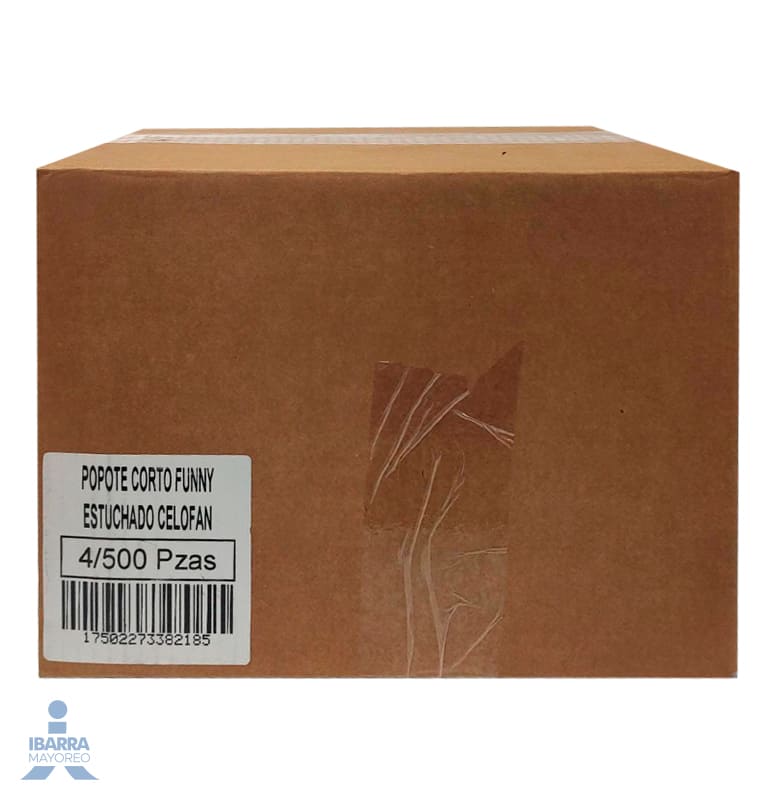 Popote Funny Plus Bio 21 cm 500 pzas.