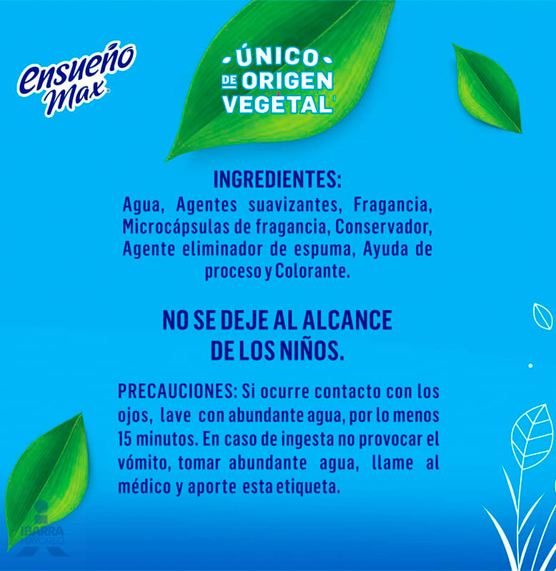 Suavizante Ensueño Max Frescura Primaveral 2.8 L