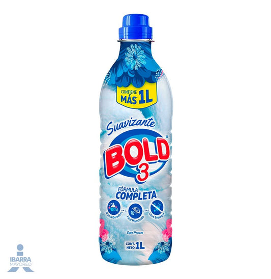 Suavizante Bold 3 Suave Frescura 1 L