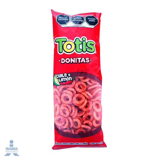 Donitas Totis Chile y Limón 55 g