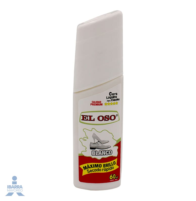 Cera Líquida El Oso Blanca 70 ml