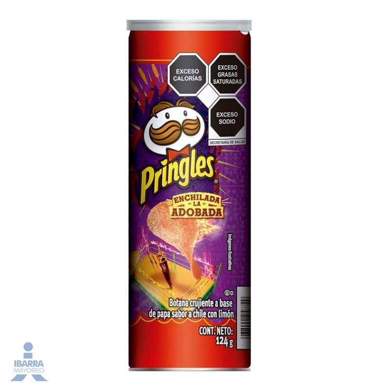 Pringles Papas Adobadas 124 g