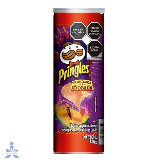 Pringles Papas Adobadas 124 g