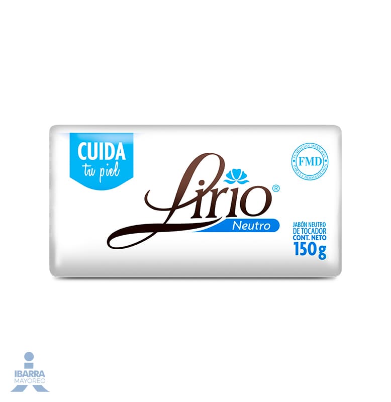 Jabón de tocador Lirio Neutro 150 g