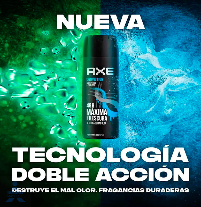 Desodorante Axe Conviction Hombre Aerosol 96 g