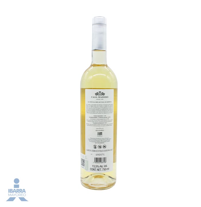 Vino Blanco Casa Madero 2V 750 ml