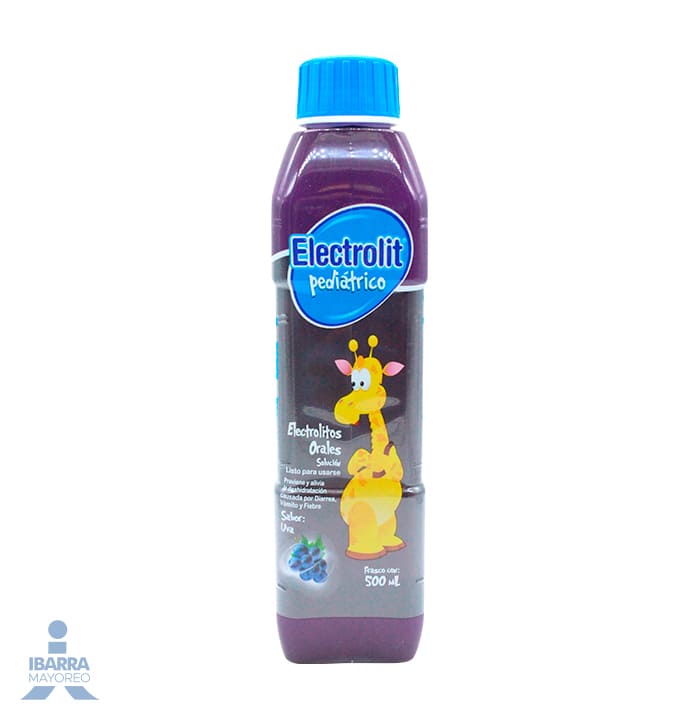 Suero Electrolit Uva Pediátrico 500 ml