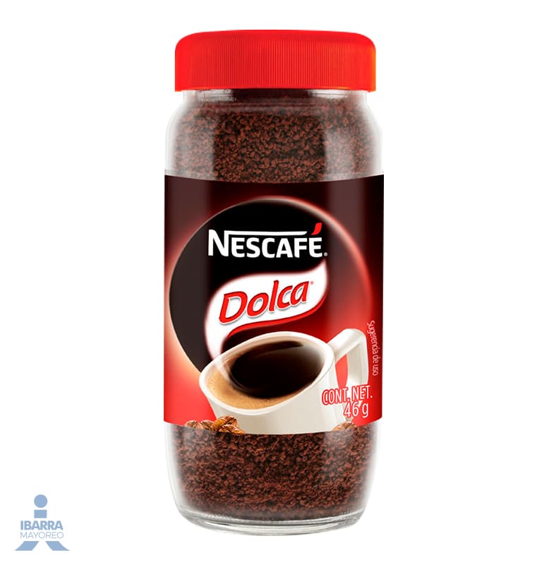 Café soluble Nescafé Dolca con Caramelo frasco 46 g
