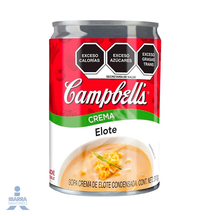 Sopa Campbells Crema Elote 310 g