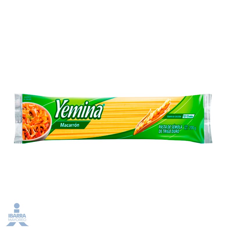 Pasta Yemina Macarrón 200 g