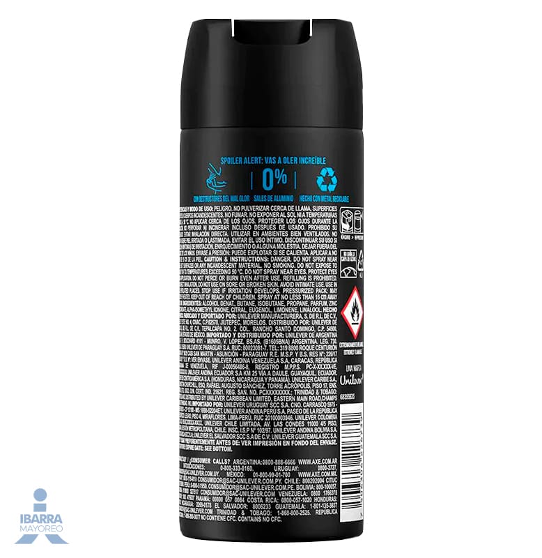 Desodorante Axe Conviction Hombre Aerosol 96 g