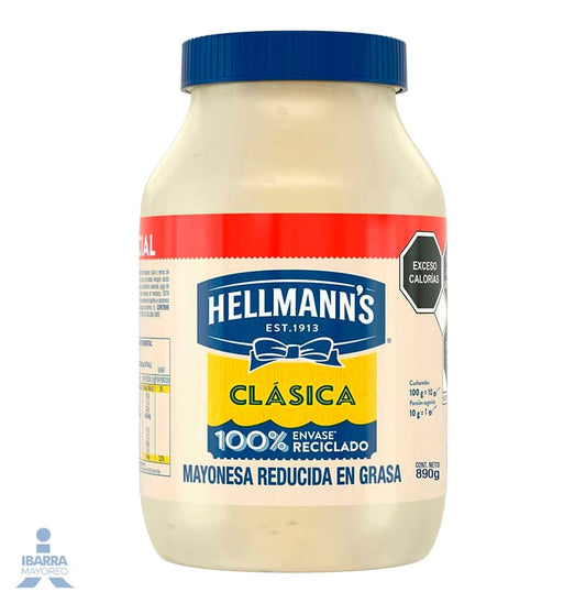 Mayonesa Hellmanns Clásica 890 g