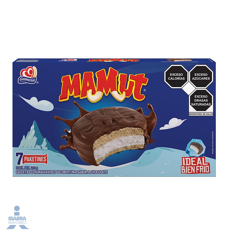 Galletas Gamesa Mamut 210 g