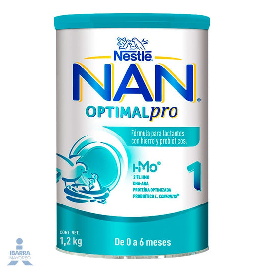 Fórmula Infantil NAN 1 Optimal Pro 0 a 6 meses 1.2 kg
