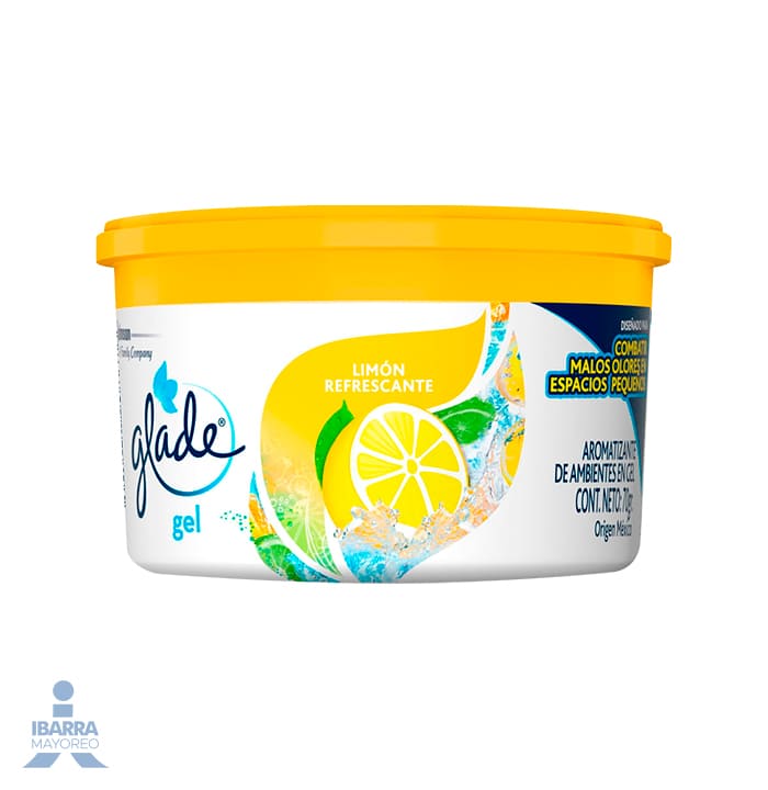 Aromatizante Glade Gel Limón 70 g