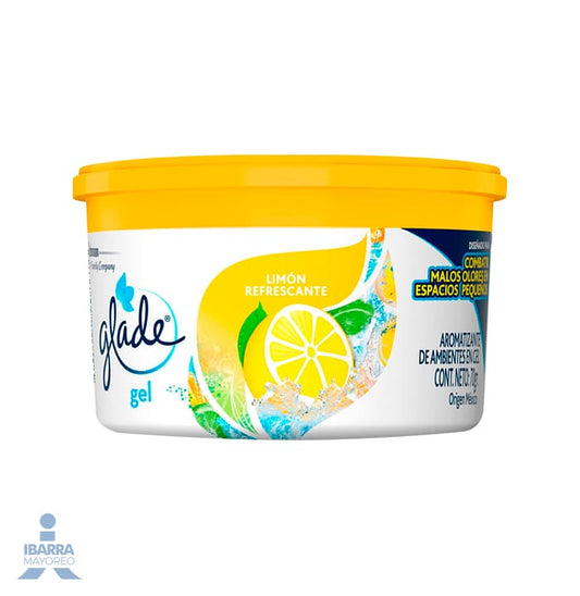 Aromatizante Glade Gel Limón 70 g