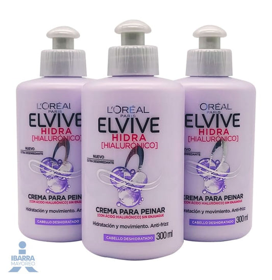 Crema para peinar Elvive Hidra Hialurónico 300 ml