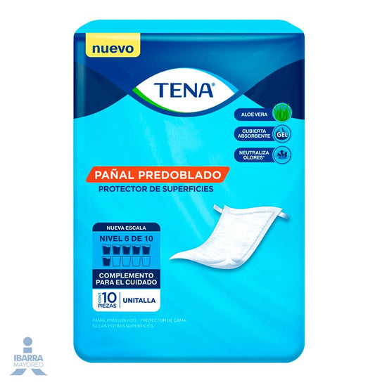 Pañal Tena Adulto Predoblado 10 pzas.
