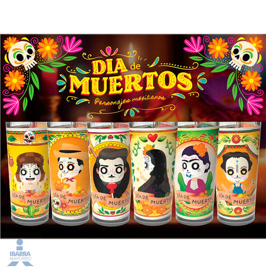 Veladora Mística Jaibolera Día de Muertos