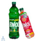 Limpiador Pinol Original 12/828 ml + 2 Pinol Floral 500 ml